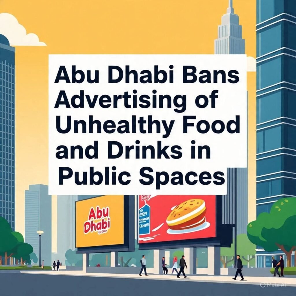 Abu Dhabi Bans Advertising of Unhealthy Food and Drinks in Public Spaces