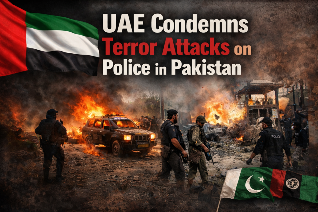 UAE Condemns Terror Attacks on Police in Pakistan, Reaffirms Support Against Terrorism