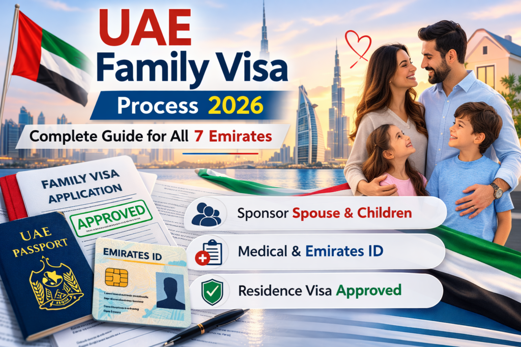 UAE Family Visa Process 2026: Complete Guide for All 7 Emirates