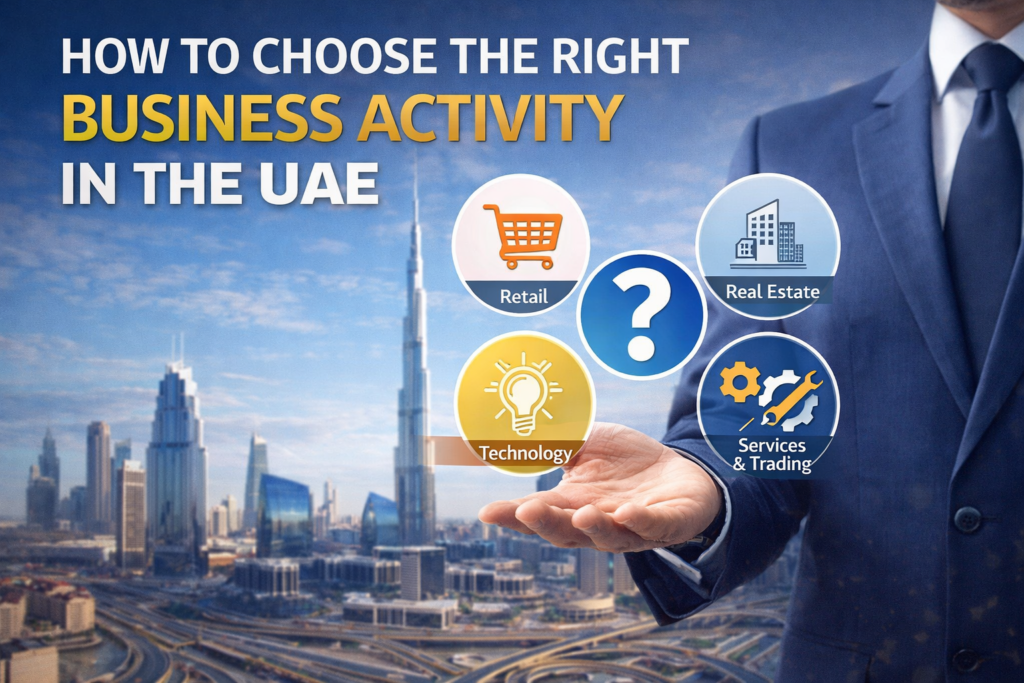 How to Choose the Right Business Activity in the UAE
