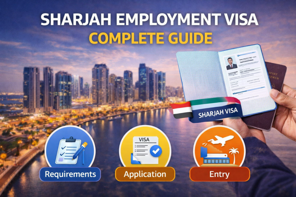 Sharjah Employment Visa Complete Guide 2026 Requirements Process Fees and FAQs