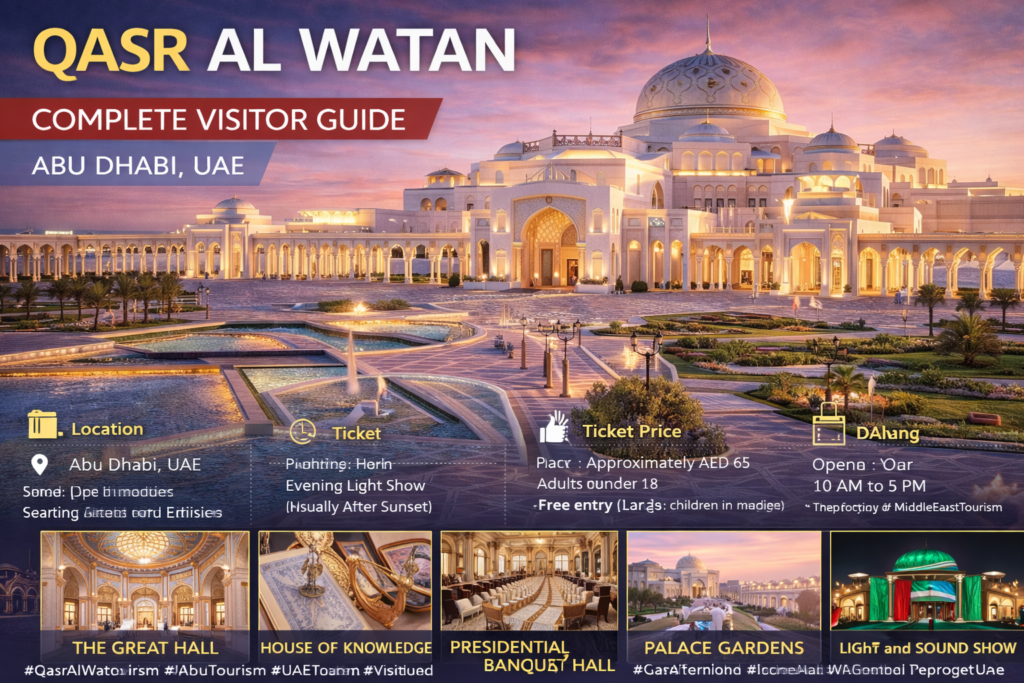 Qasr Al Watan Complete Visitor Guide