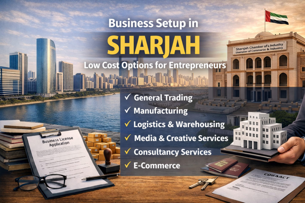 Business Setup in Sharjah Low Cost Options for Entrepreneurs