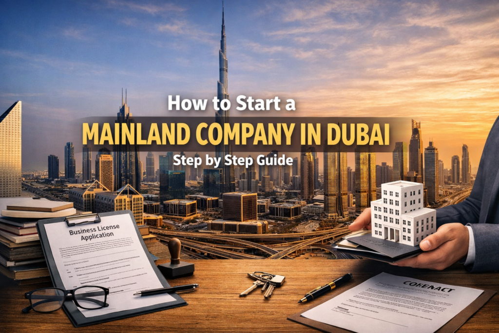 How to Start a Mainland Company in Dubai Step by Step Guide