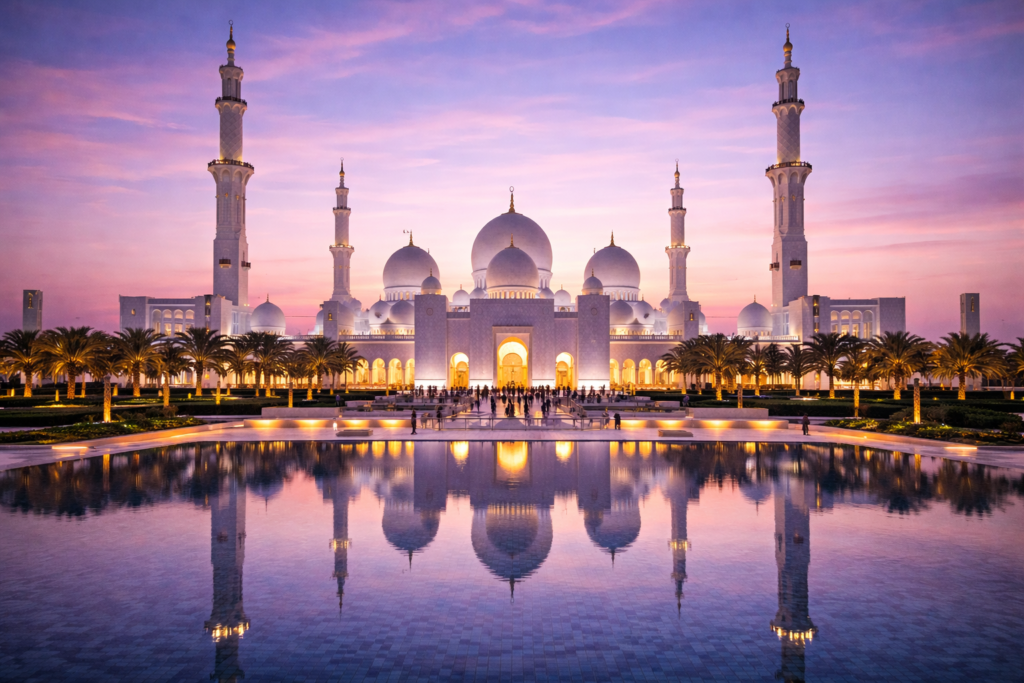 Discover the Magnificent Sheikh Zayed Grand Mosque