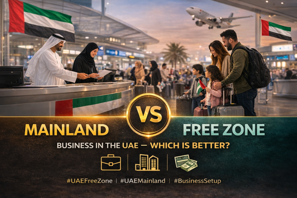 Mainland vs Free Zone Business in the UAE – Which is Better?