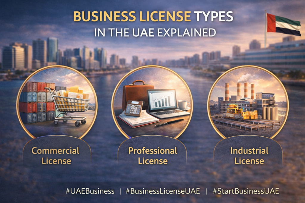 Business License Types in the UAE Explained