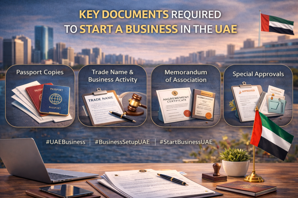 Key Documents Required to Start a Business in the UAE