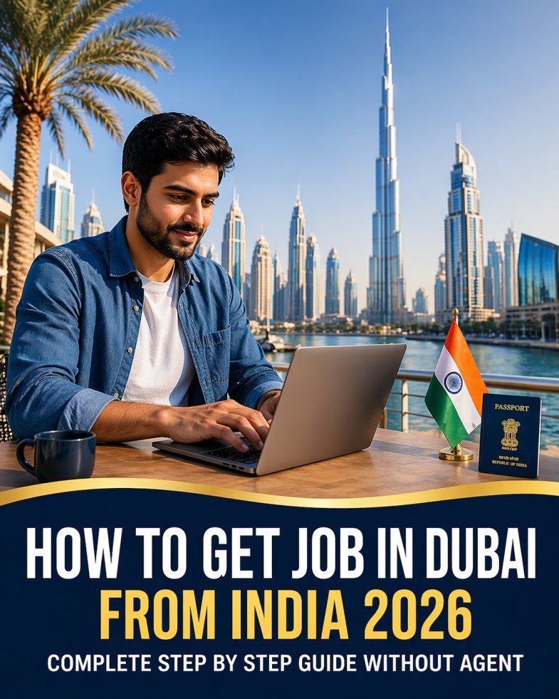 How to Get Job in Dubai from India 2026 Complete Step by Step Guide Without Agent
